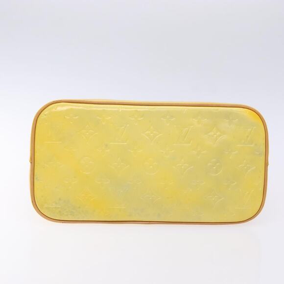 LOUIS VUITTON Monogram Vernis Houston Hand Bag Gris M91053 - Picture 9 of 13